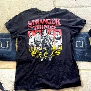 This is a t-shirt from the show stranger things it a size medium.